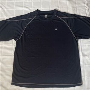 Champion Men's Black Athletic Tee 2 XL